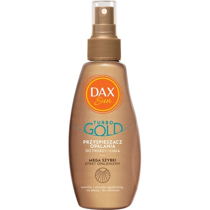 

Sun Turbo Gold ускоритель загара для лица и тела 200 мл Dax