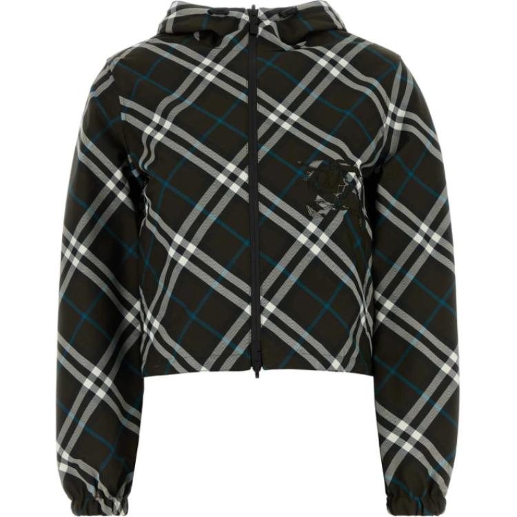 

Burberry Двусторонняя куртка с капюшоном, Green