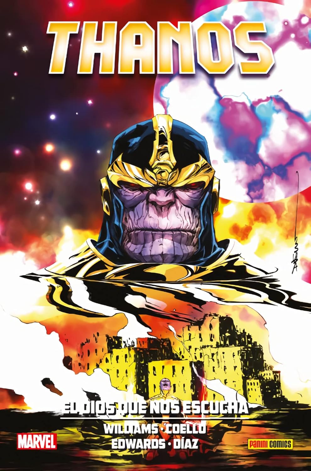 

Thanos. El Dios Que Nos Escucha: EL DIOS QUE NOS ESCUCHA (PANINICOMICS)