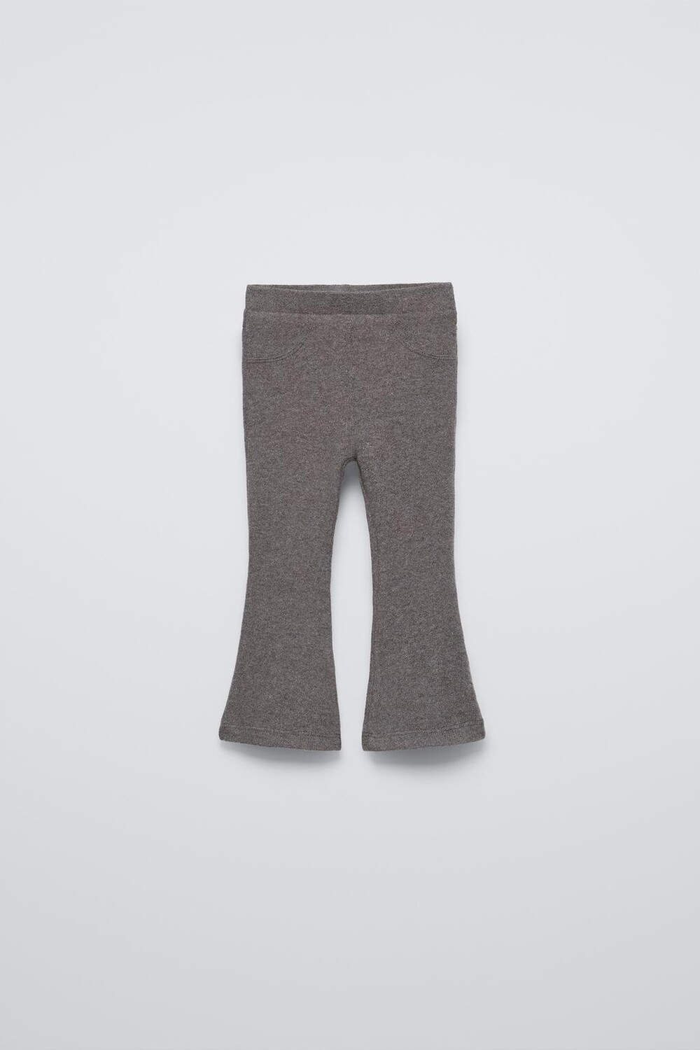 

Мягкие леггинсы-расклешки soft touch ZARA, средне-серый