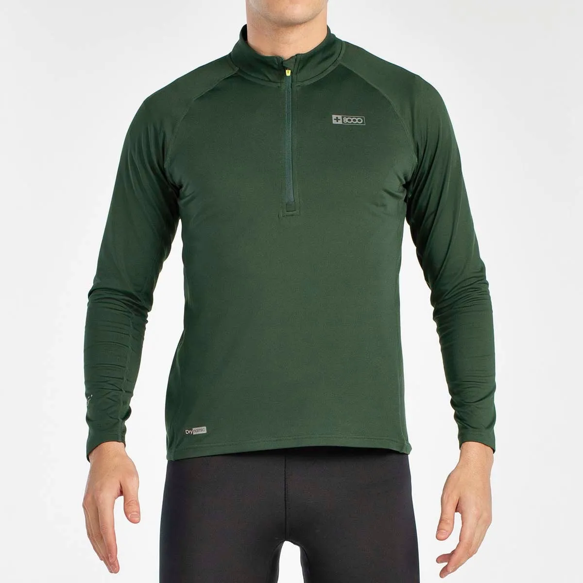 

Мужская футболка с длинными рукавами 8000, зеленый