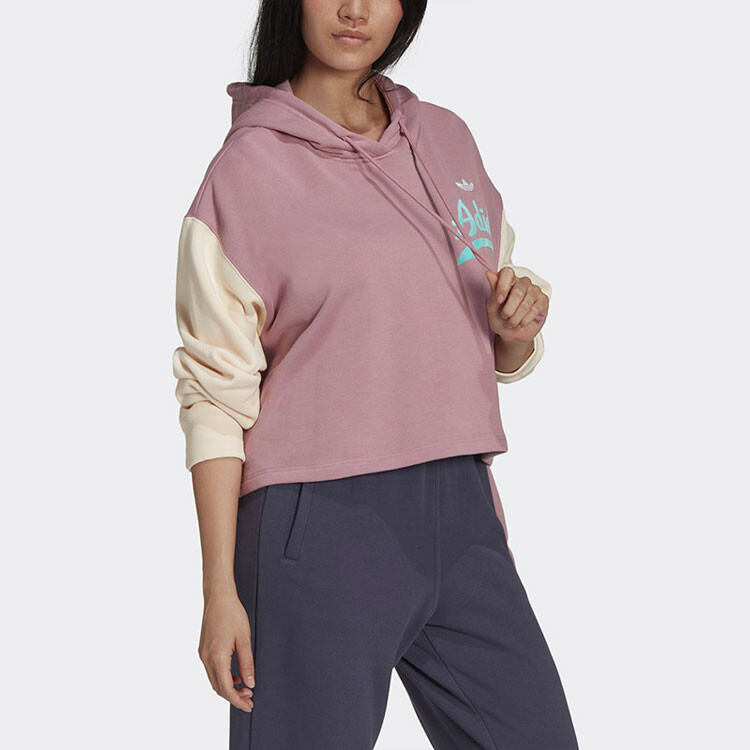 Свитшот Bluza Hoodie женский розовый Adidas Originals — фото 4