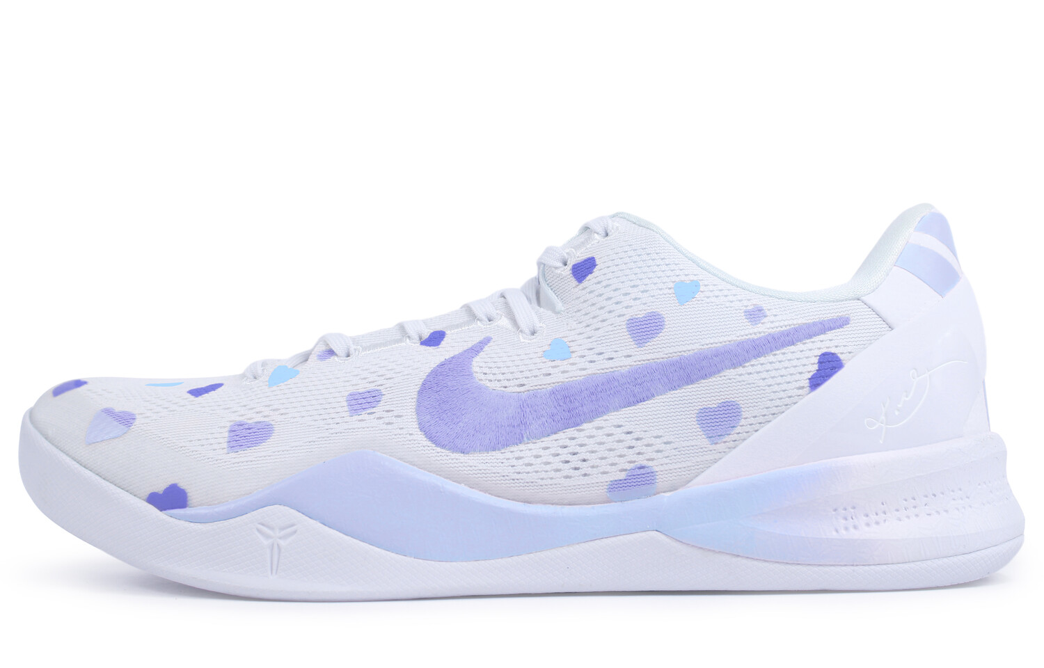 

Баскетбольные кроссовки Kobe 8 унисекс с низким верхом синего/фиолетового цвета Nike