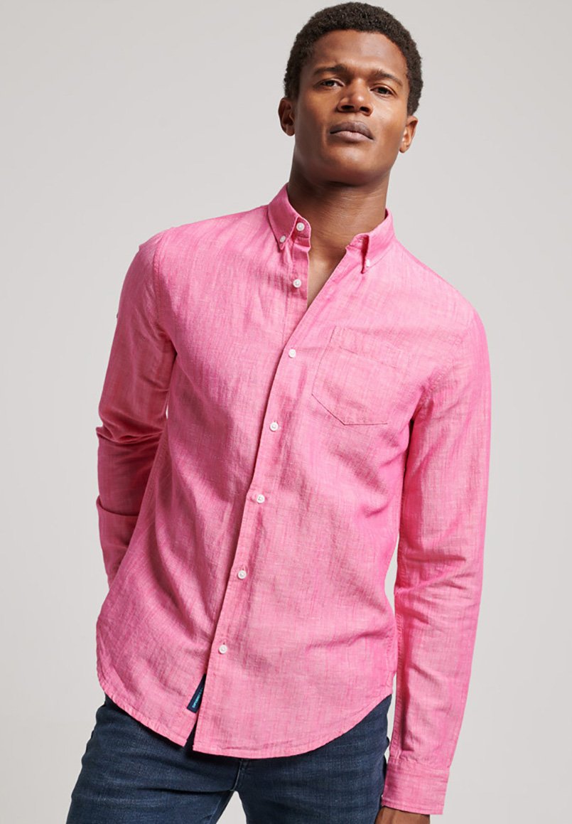 

Рубашка STUDIOS BUTTON DOWN Superdry, розовый