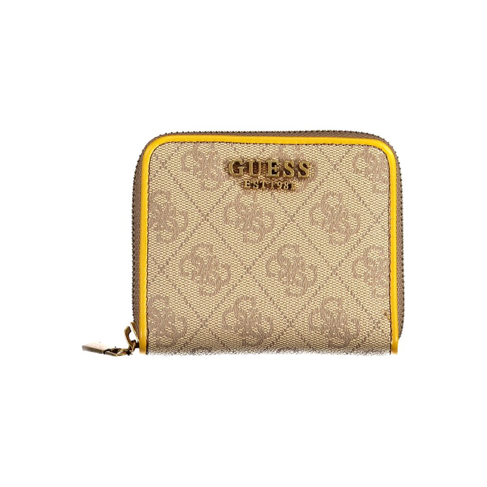 

Желтый полиэтиленовый женский кошелек Guess Shoes
