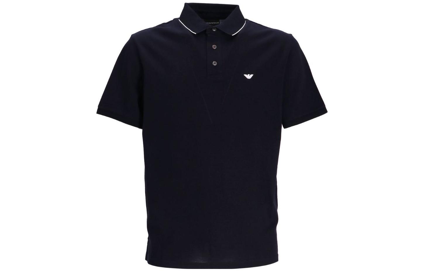 

Рубашка-поло мужская, цвет морской волны EMPORIO ARMANI, Marine Blue