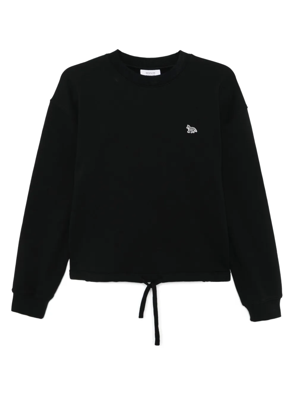 

Толстовка с нашивкой Fox Maison Kitsuné, черный