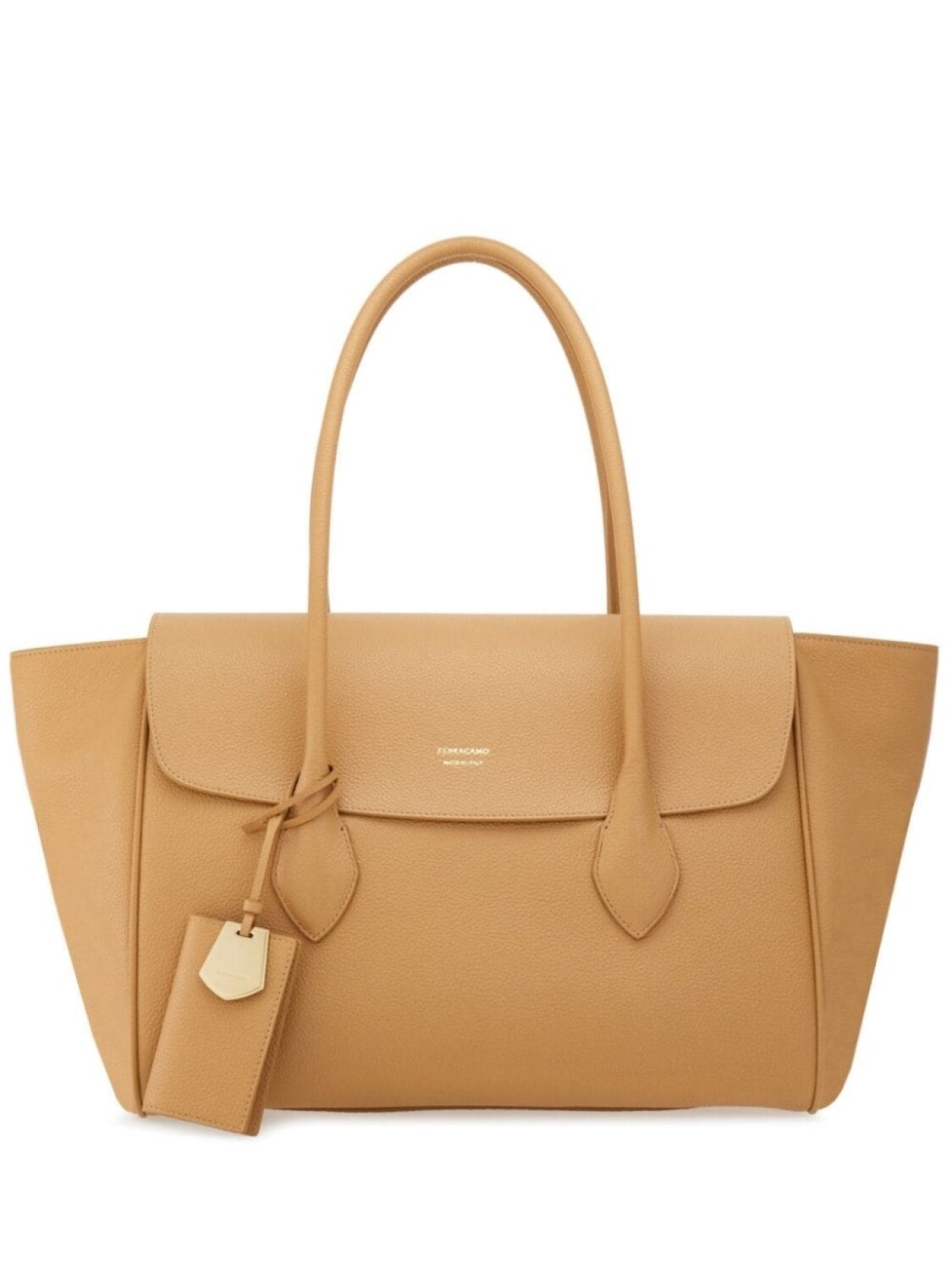 

Ferragamo сумка-тоут с логотипом, коричневый