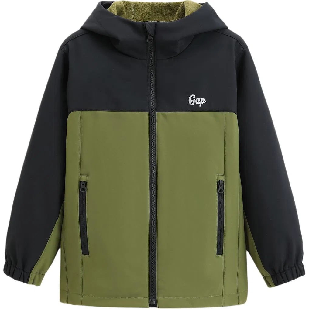 Детская пуховая куртка с капюшоном Moderate GAP, Green