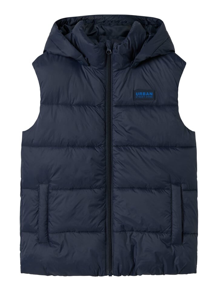 

Стеганый жилет name it NKMMONAY VEST PB, цвет dark sapphire