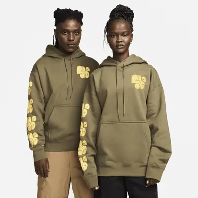 

Худи Nike SB Fleece Pullover Skate Hoodie, цвет Medium Olive
