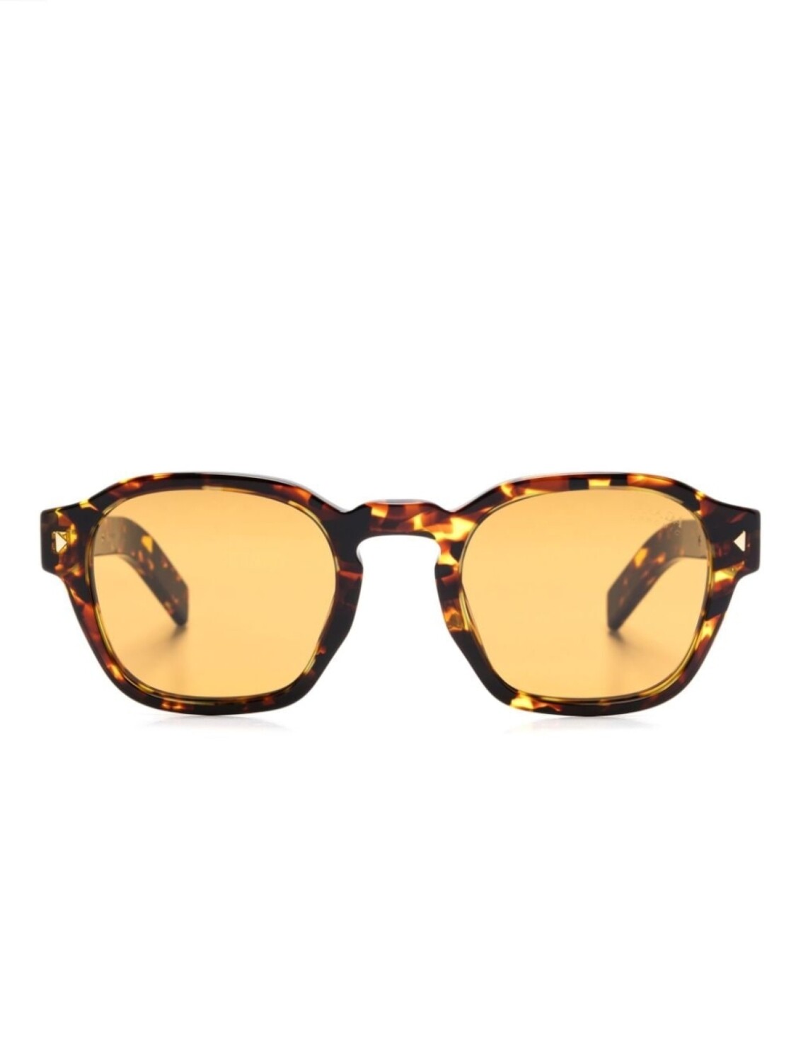

Солнцезащитные очки Prada Eyewear с черепаховым эффектом, коричневый