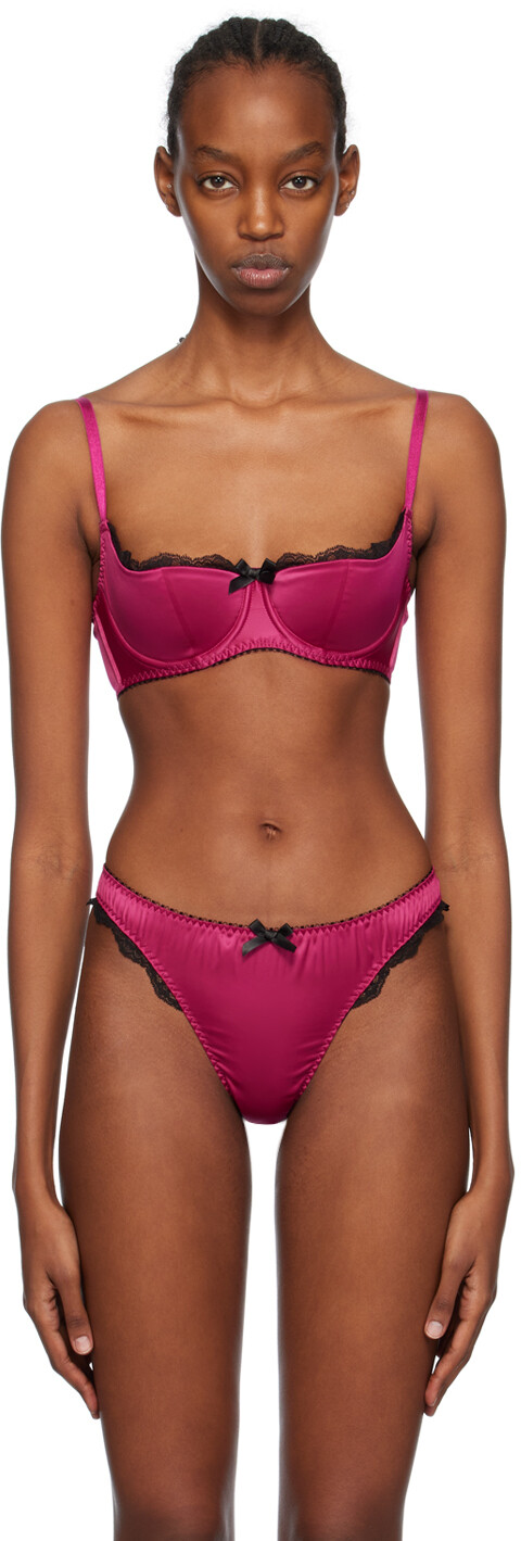 

Розовый бюстгальтер Sloane Agent Provocateur