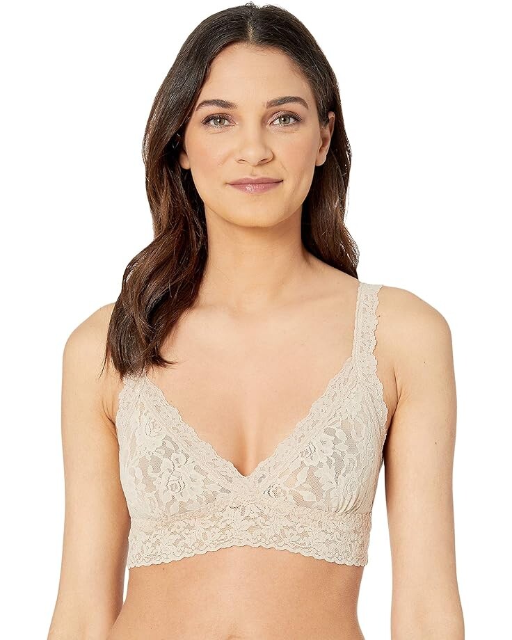 

Бюстгальтер Hanky Panky Signature Lace Crossoverlette 113, цвет Chai