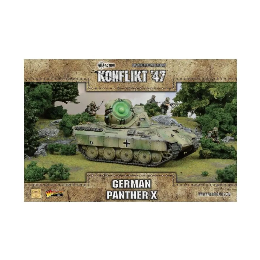 

Немецкая Пантера-Х, Konflikt '47 - German Army (28mm) (Warlord Games)