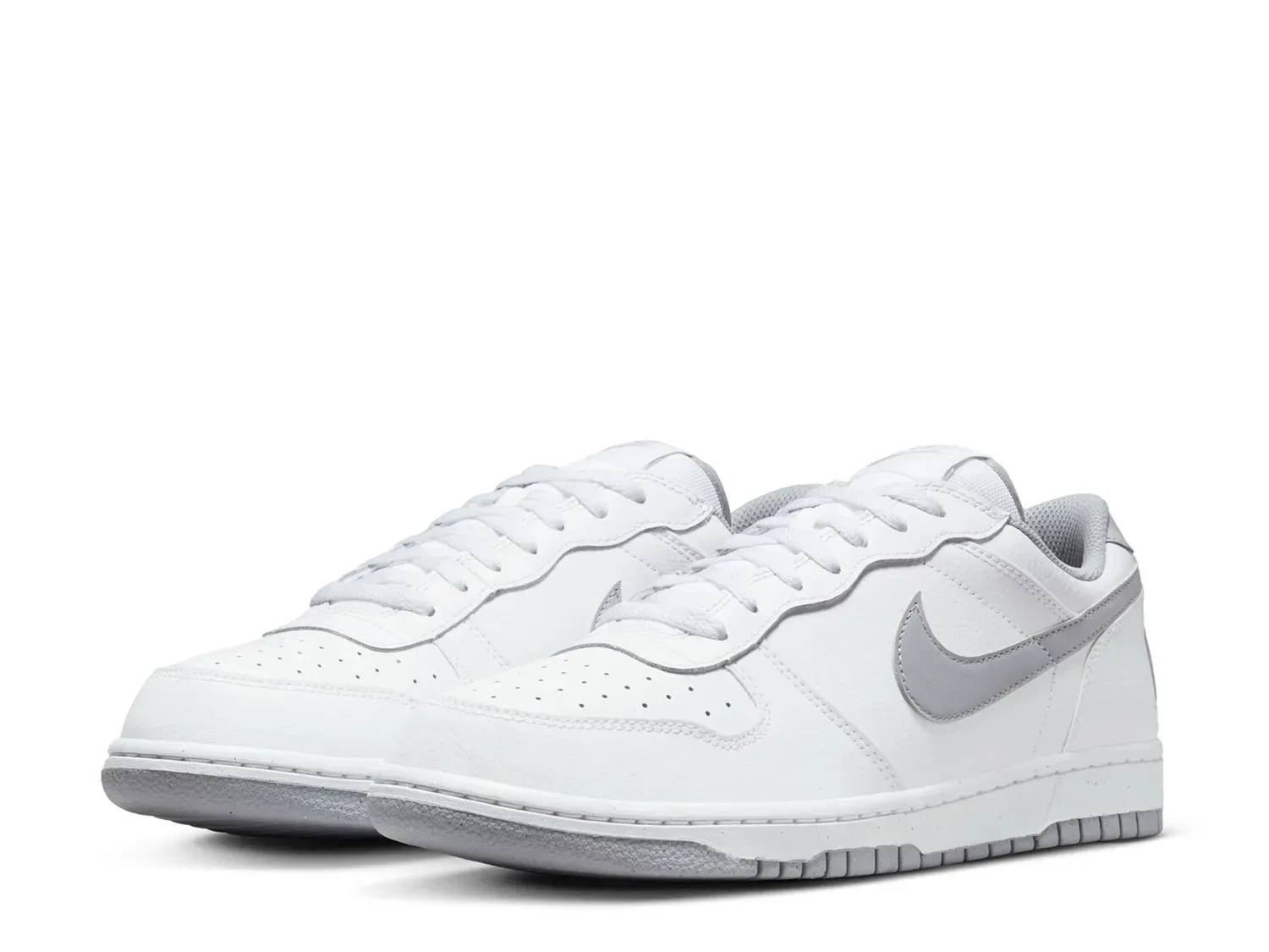 Кроссовки Nike BNL Court — мужские, белые/серые — фото 3