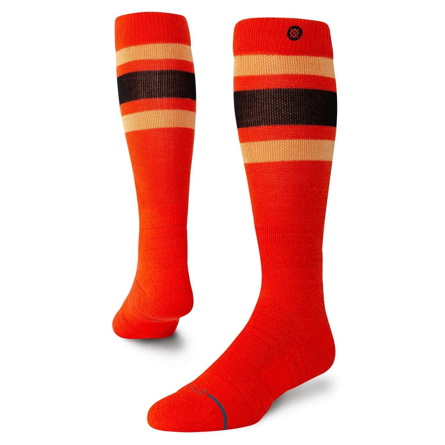 

Мужские шершащие носки для снега из полушерсти Stance, Tomato