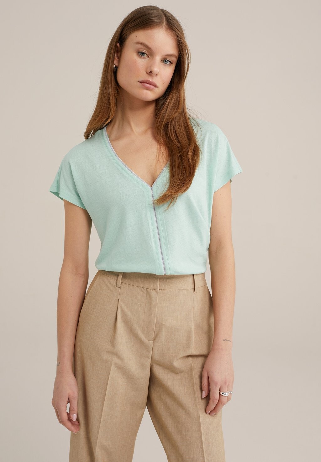 

Футболка базовая WE Fashion, цвет blue