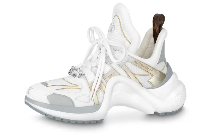 Кроссовки Louis Vuitton Archlight 1.0 1AAVXU, белый/серый