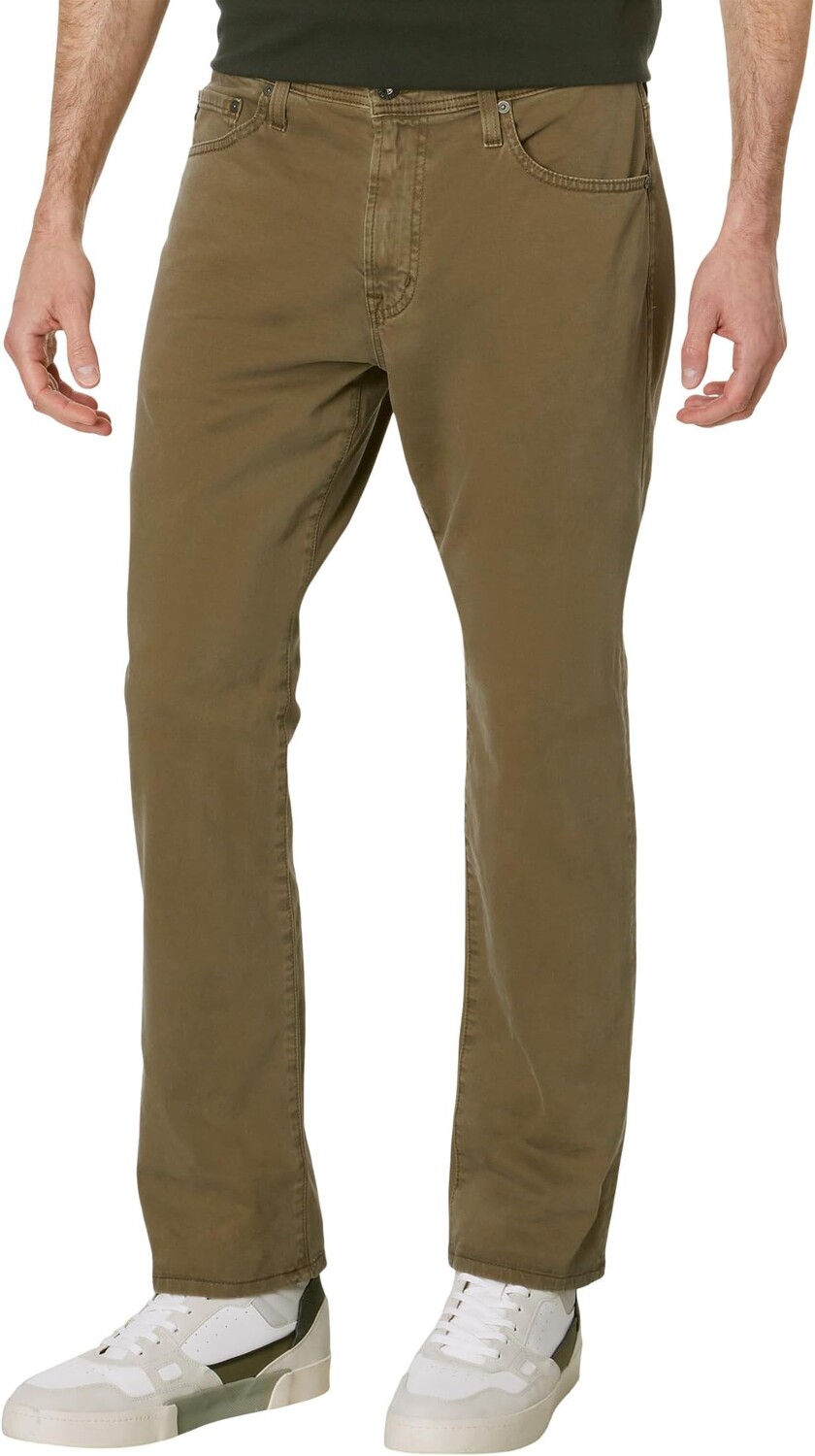 

Брюки AG Jeans Everett SUD Slim Straight Pant, коричневый