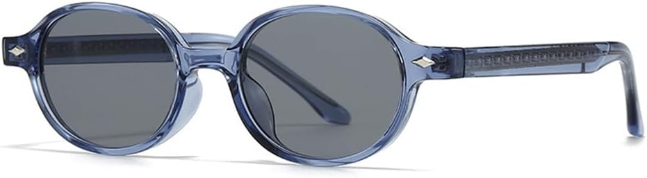 

Солнцезащитные очки UV400 с заклепками, овальной формы, в стиле панк, с леопардовым принтом, для женщин и мужчин, для бега и занятий спортом на открытом воздухе UYPTK, Blue Light Gray