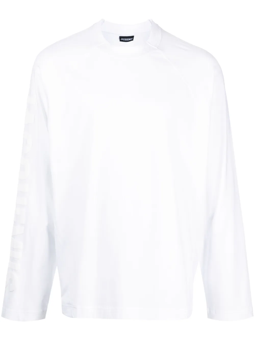 

Топ Le T-shirt Typo с длинными рукавами JACQUEMUS, белый