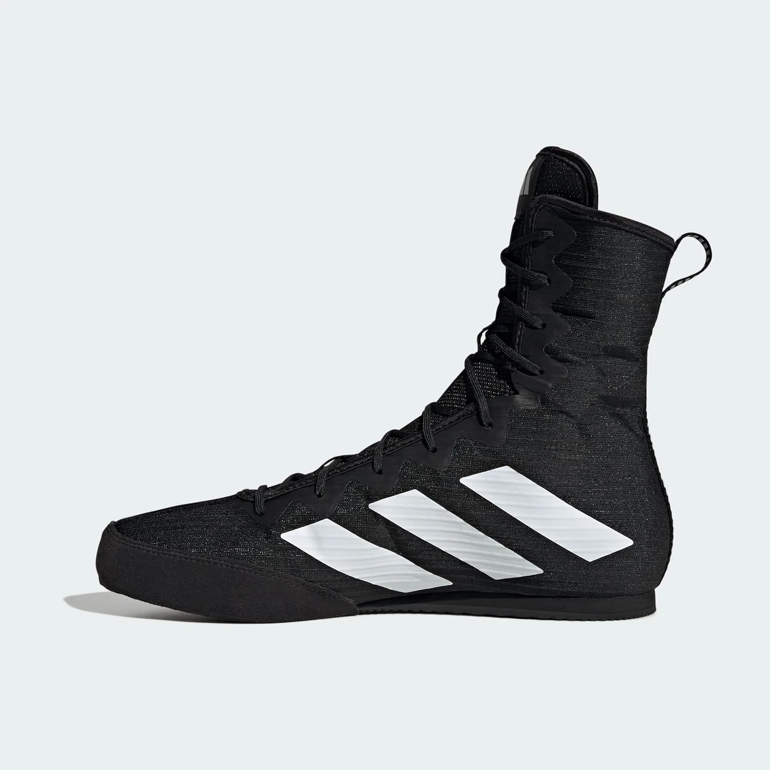 Боксерские кроссовки Adidas Box Hog 4 унисекс, белый/черный — фото 2