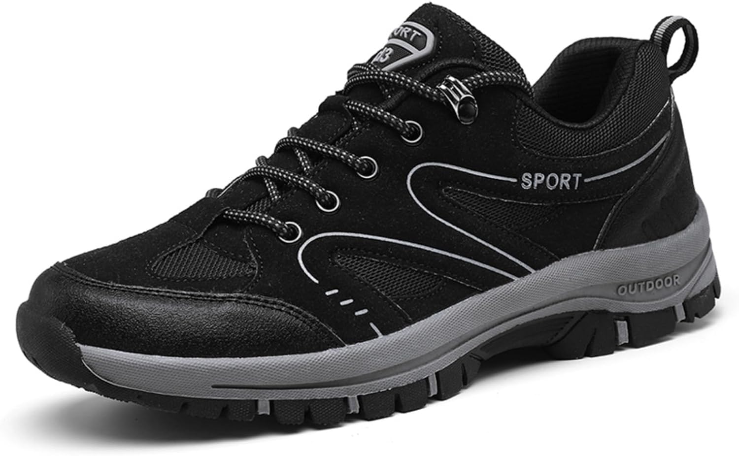 

Мужские походные кроссовки оливкового цвета, прочные, нескользящие, с дышащей сеткой, удобные и стильные для кемпинга и приключений Aokisx