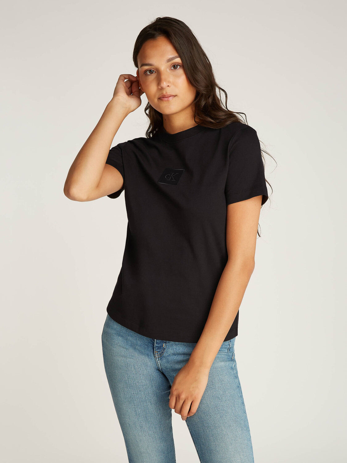 

Футболка CALVIN KLEIN JEANS Regular Fit, черный