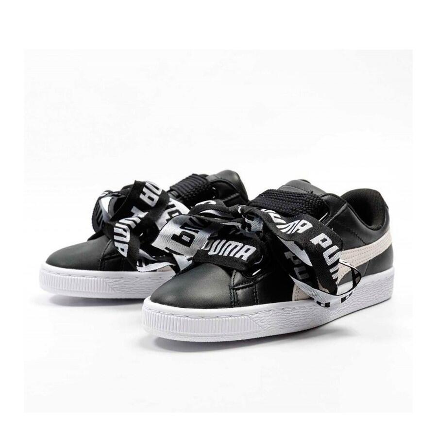 Женские универсальные кроссовки Puma Basket Heart Safari DE — фото 4