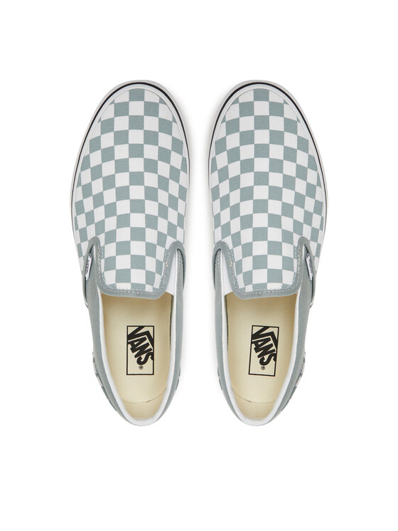 Тканевые кроссовки Classic Slip-On VN000D5PEPO1 Vans, серый — фото 4