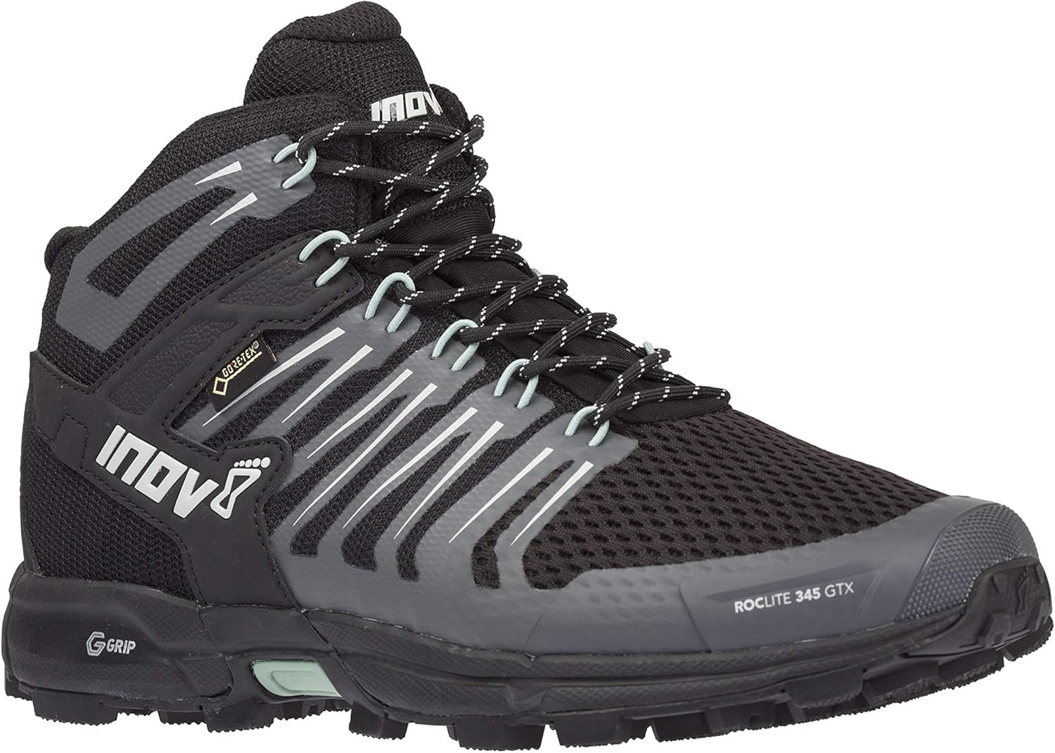 

Мужские водонепроницаемые легкие походные ботинки Inov-8 Roclite 345 GTX Inov8, зеленый