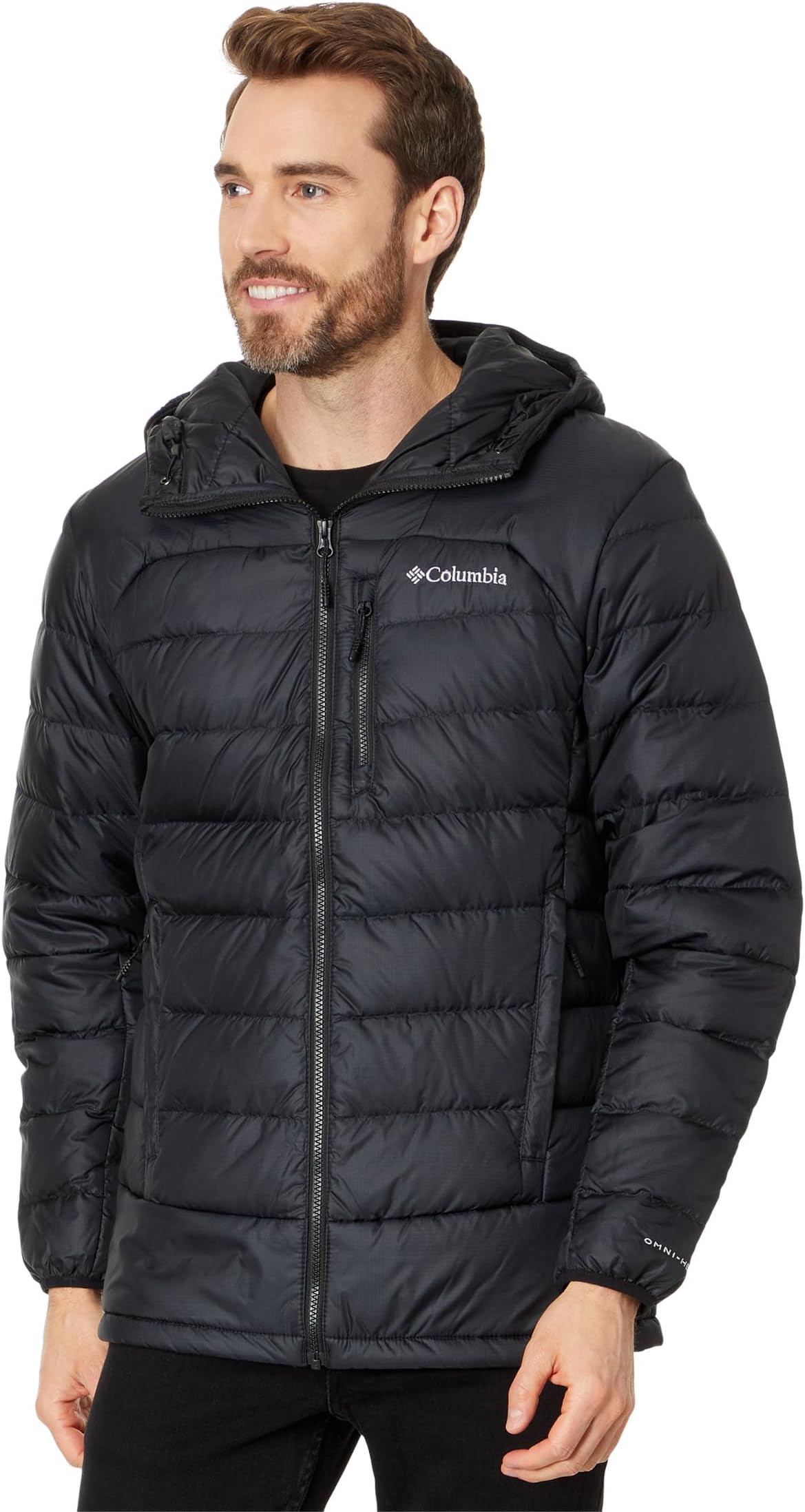 

Куртка Columbia Autumn ParkDown Hooded Jacket, черный