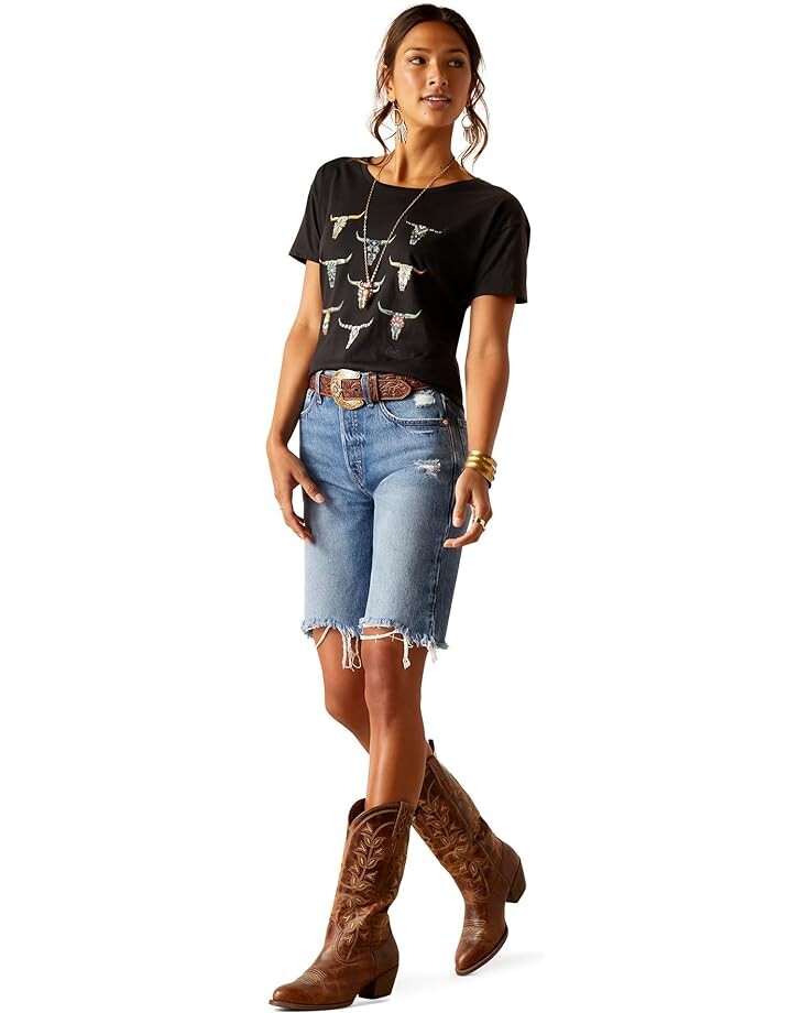 

Шорты Ariat High-Rise Jazmine 10" Shorts, цвет California