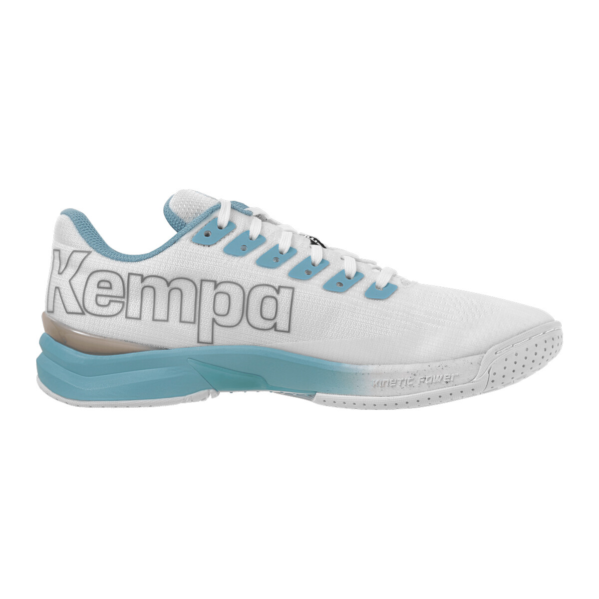 Спортивные кроссовки Kempa Hallen Sport Schuhe ATTACK PRO 2.0 WOMEN, цвет weiß/aqua — фото 4