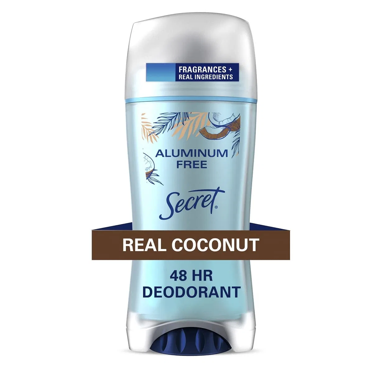Женский дезодорант Secret без алюминия с ароматом кокоса 60 г Secret