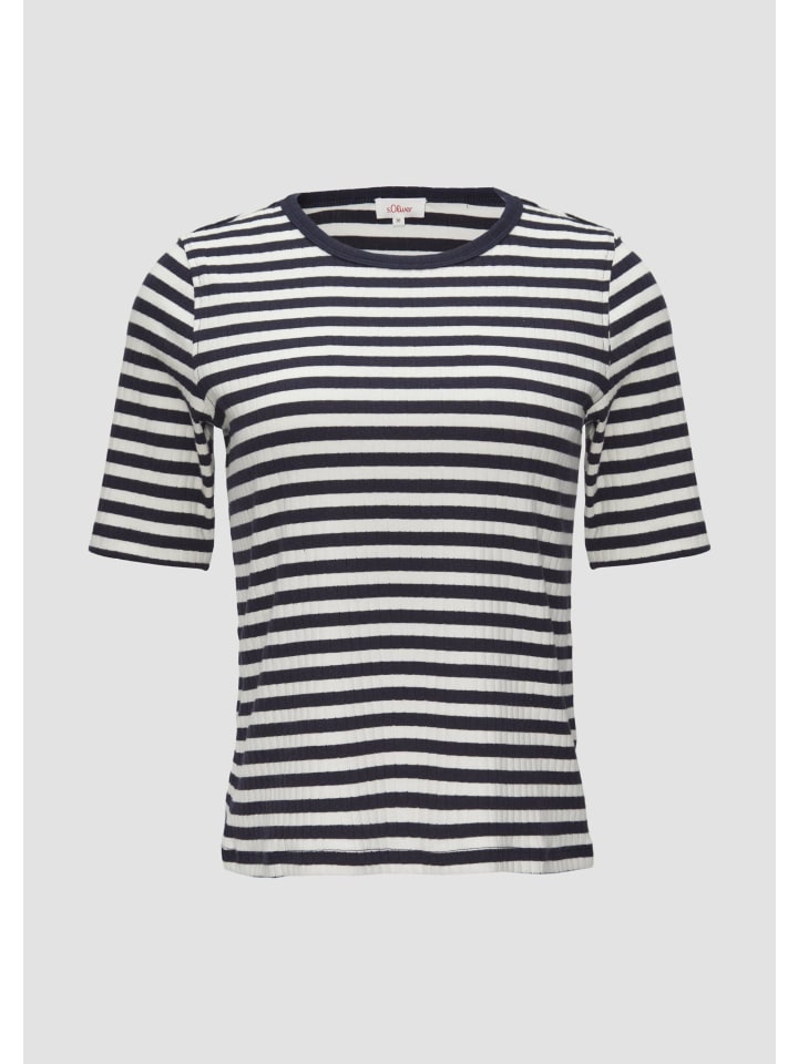 

s.Oliver Футболка цвета 59G4_navy, Синий, s.Oliver Футболка цвета 59G4_navy