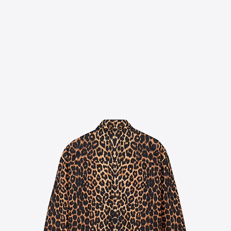 Рубашка мужская Fawn Saint Laurent, цвет Fawn — фото 4