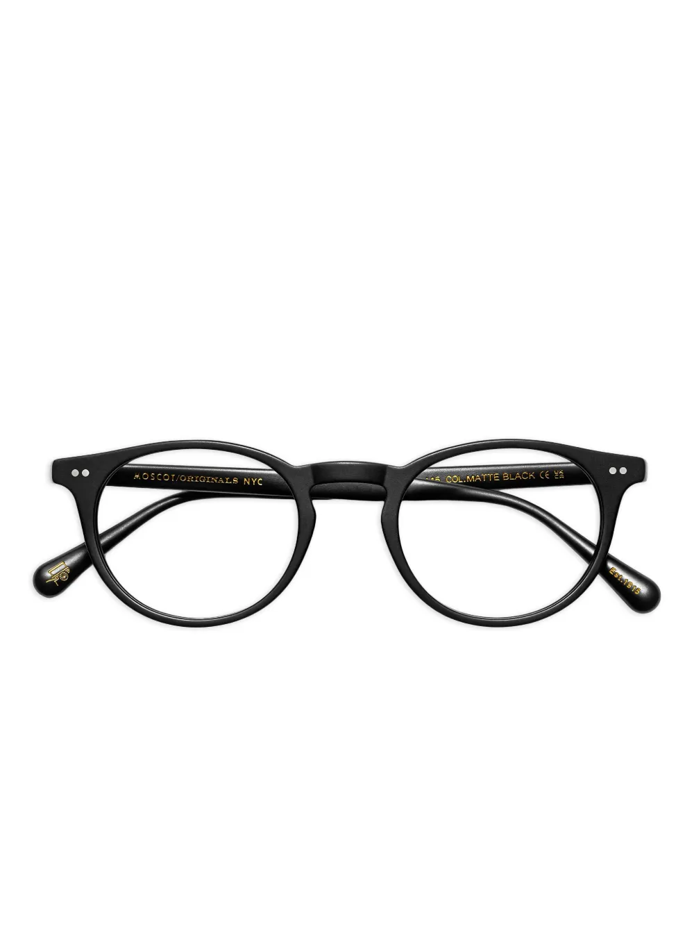 

Очки Frankie в круглой оправе Moscot, черный