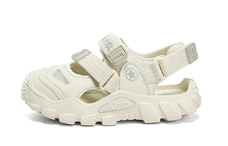 

Детские сандалии Kids Ivory White Jeep, белый