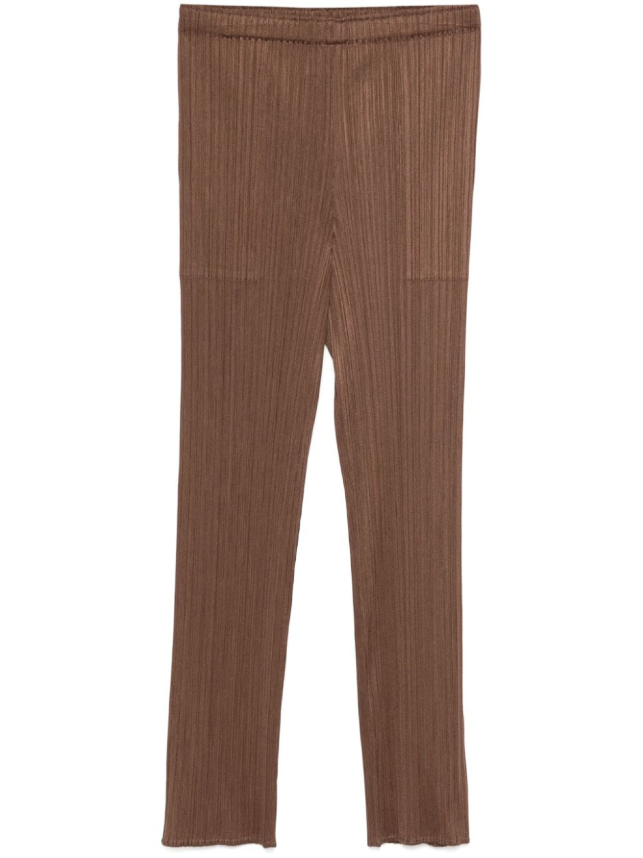 

Pleats Please Issey Miyake брюки New Colorful Basics 4, коричневый