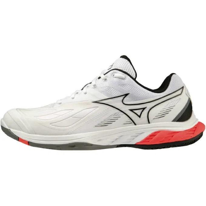 Кроссовки для бадминтона «Wave Fang 2» от Mizuno, Wh/Bk/Pi