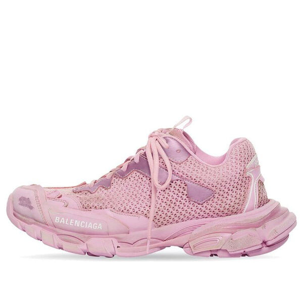 Кроссовки track 3.0 sneakers 'pink mesh' Balenciaga, розовый