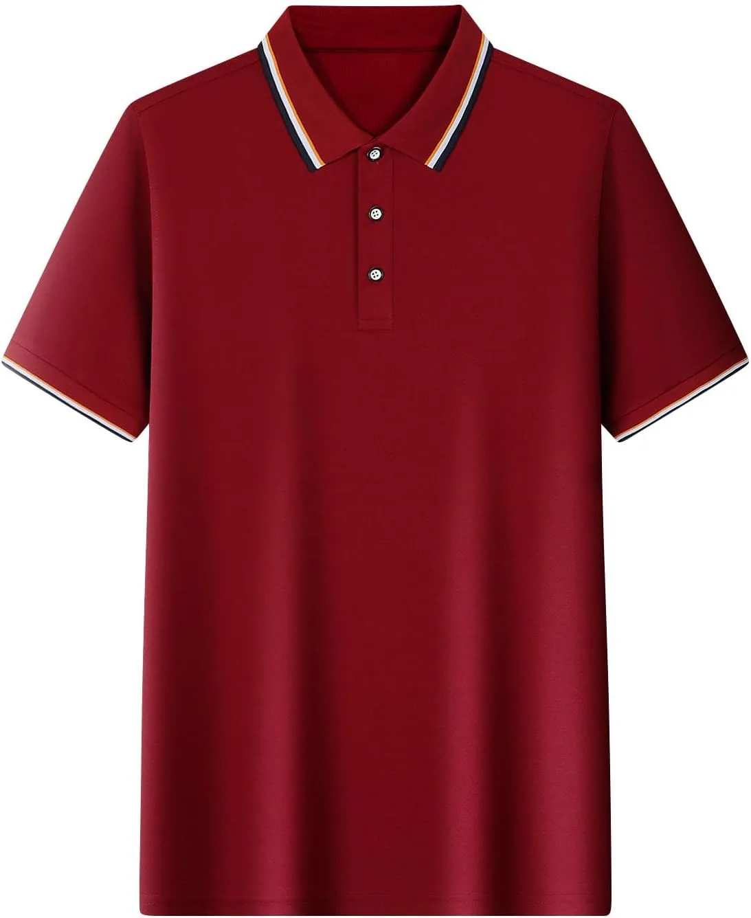 

Мужская рубашка-поло Casual с коротким рукавом Classic Ice Silk