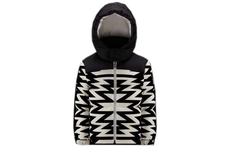 

Детская утепленная куртка Moncler, молочно-белый