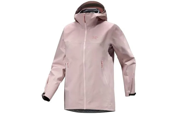 Arc'teryx BETA водонепроницаемая, ветрозащитная, дышащая, водоотталкивающая легкая ветровка женская, Evening Mist Pink/ALPINE ROSE