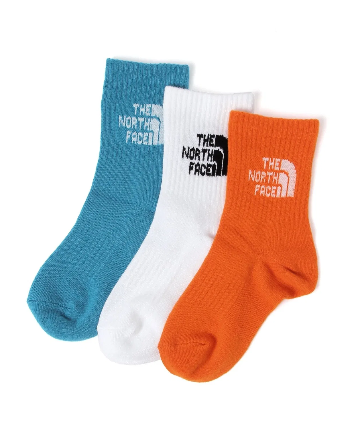 Носки детские 3 пары THE NORTH FACE логотип