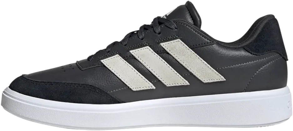 Мужские кроссовки Adidas Courtblock, белый/черный — фото 3