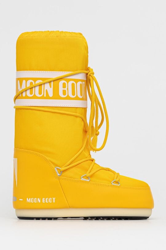 

Нейлоновые зимние ботинки Moon Boot, желтый
