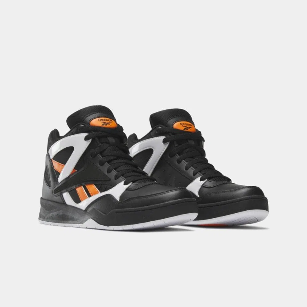 Баскетбольные кроссовки Reebok Unisex BB4590 High Top, Smash Orange Black White — фото 4